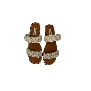 Steve Madden silver bling sandals—size 12 women’s